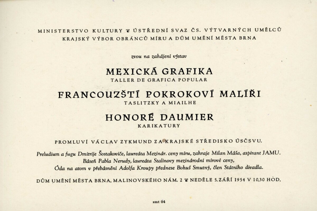 Francouzští pokrokoví malíři Boris Taslitzky a Mireille Miailhe